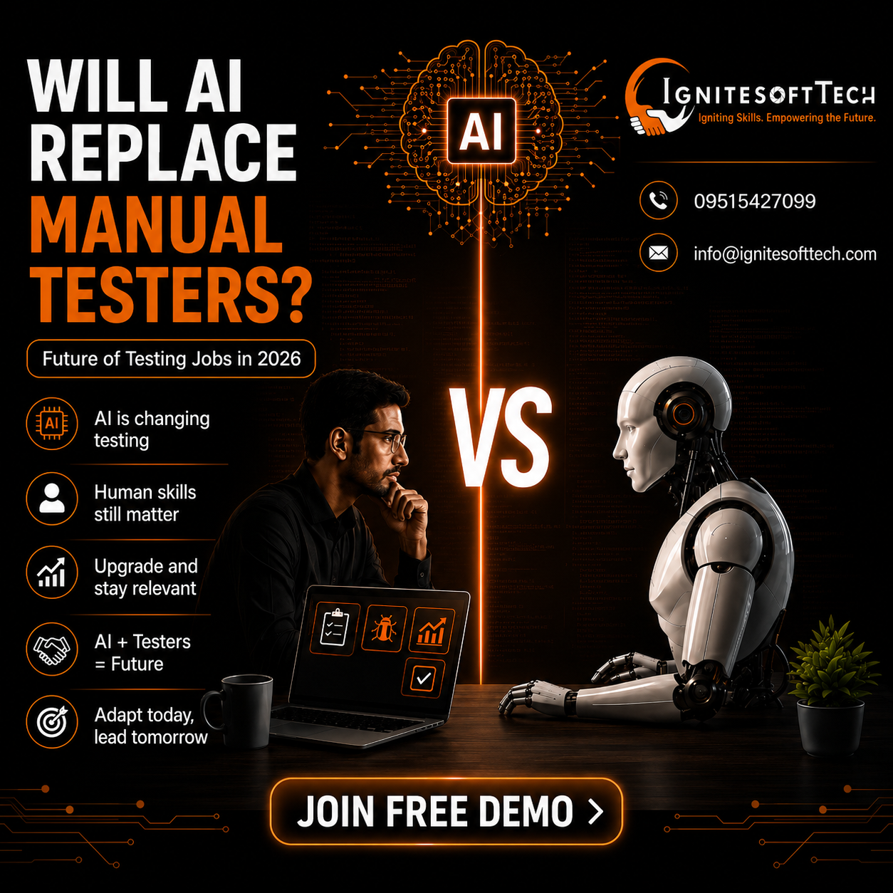 Will AI replace manual testers in 2026? Future of testing jobs with AI and human testers